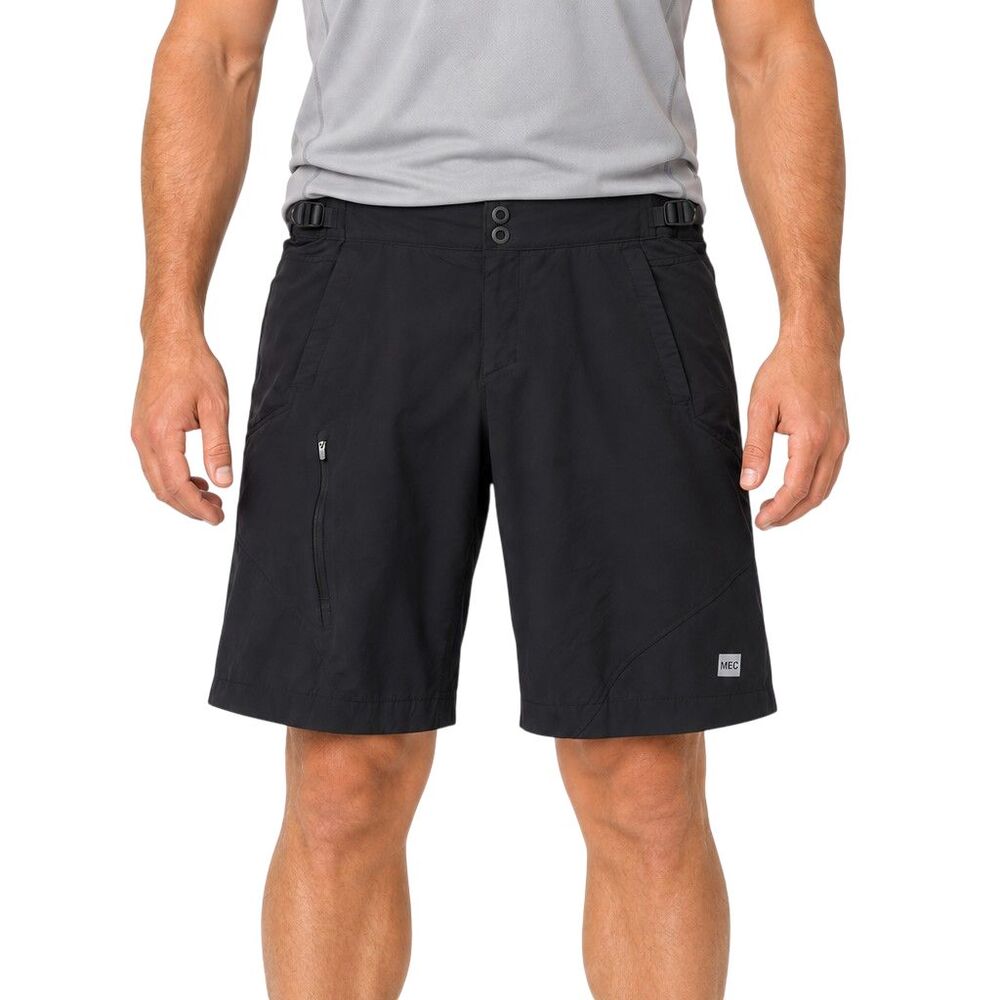 MEC Baggy MTB Cycling Shorts Mens 36 Chamois Liner Mountain Equipment Co-op